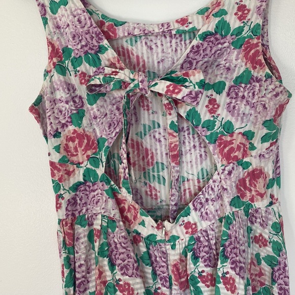 Topshop size 12 back cut out fit & flare dress - Picture 3 of 5